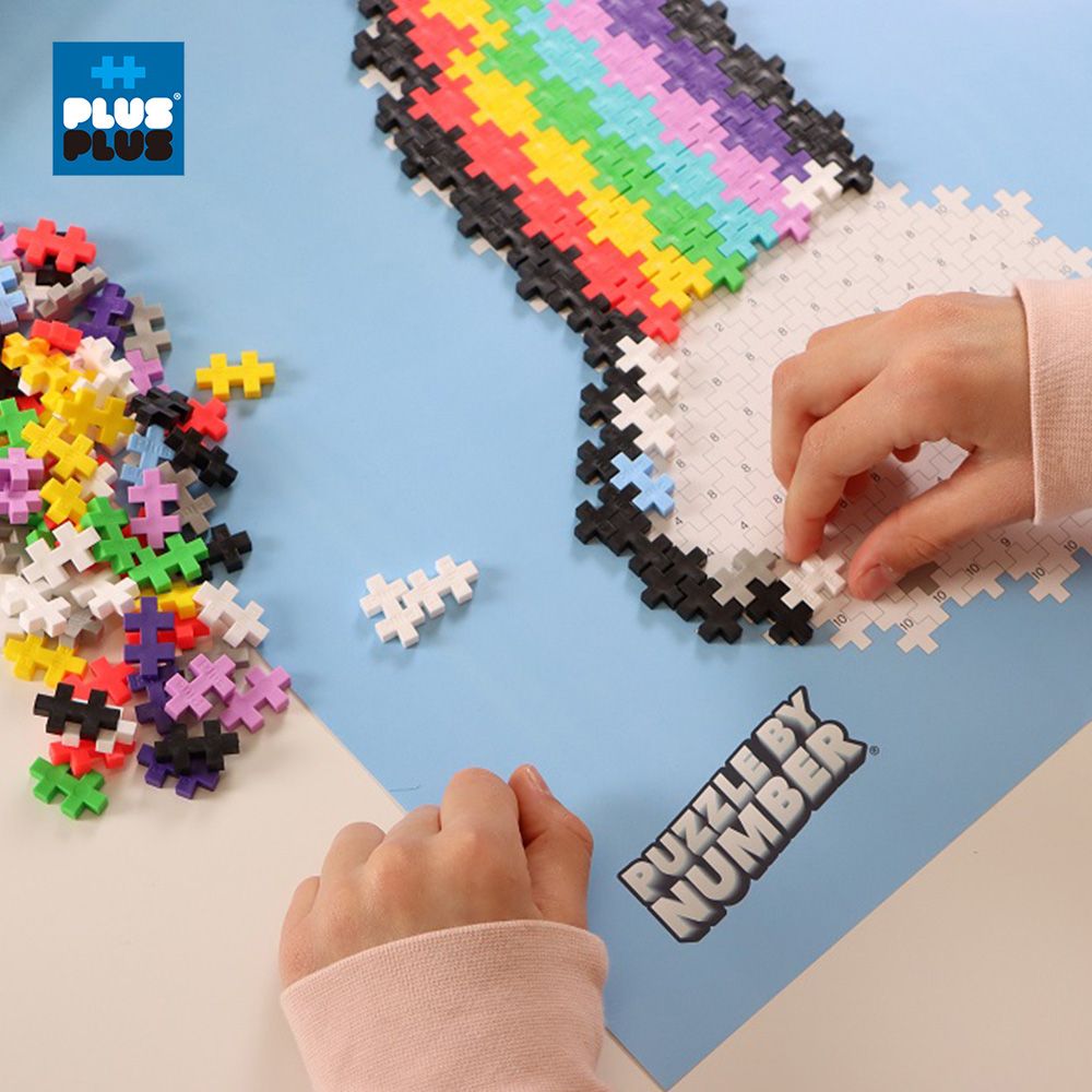 BabyTiger 虎兒寶 【++Plus-Plus 加加積木】小顆粒 拼圖系列 500pcs  - 2款任選