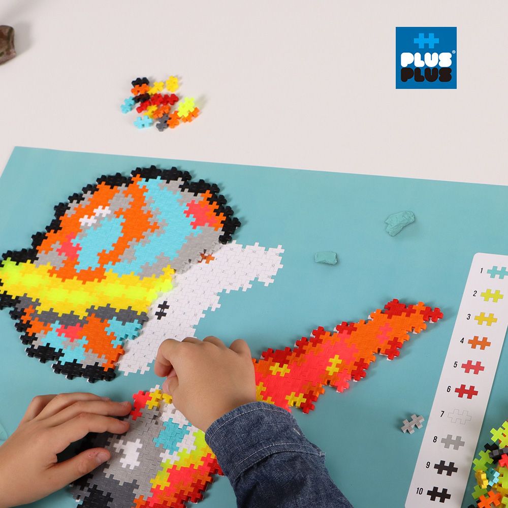 BabyTiger 虎兒寶 【++Plus-Plus 加加積木】小顆粒 拼圖系列 500pcs  - 2款任選