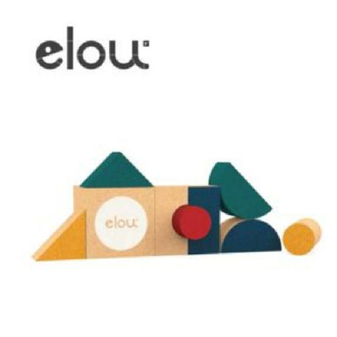 elou 軟木塞玩具-形狀9入組