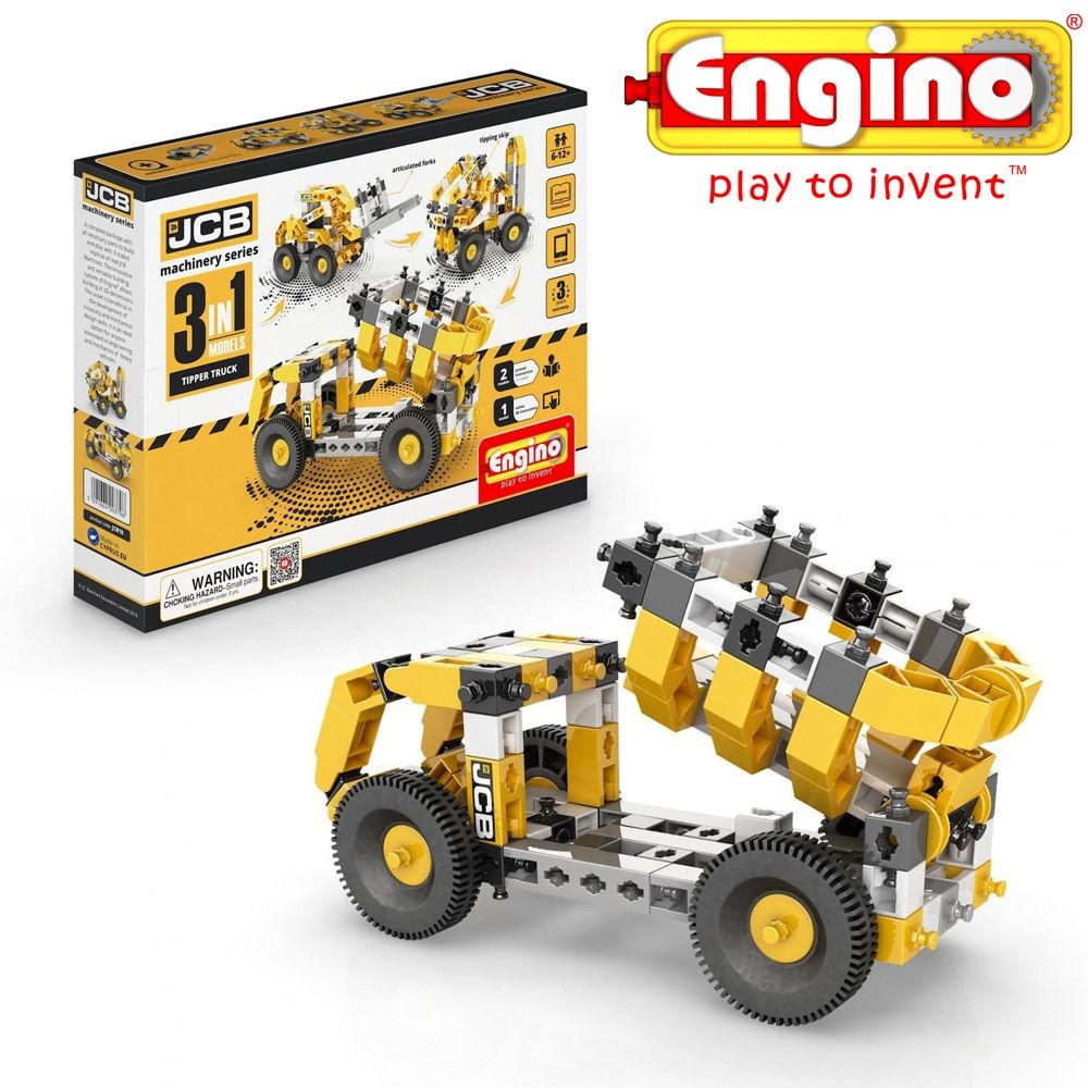 Engino 安捷積木 EN-JCB10 工程系列-傾卸卡車(3 in 1)