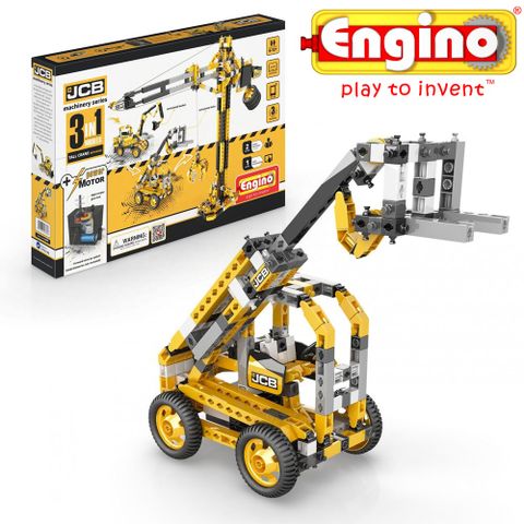 Engino 安捷積木 EN-JCB40 工程系列-電動起動機(3 in 1)