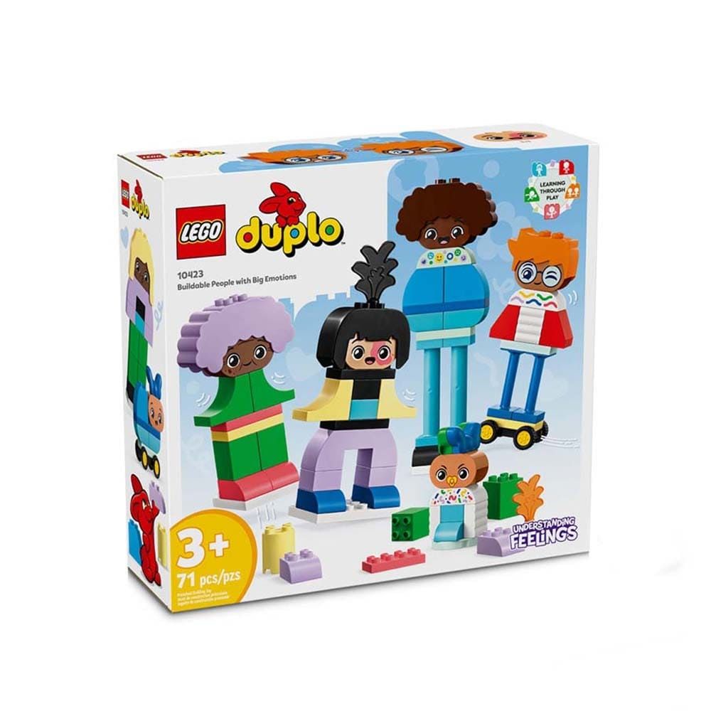 LEGO 樂高  10423 人偶情感百變組 Buildable People with Big Emotions