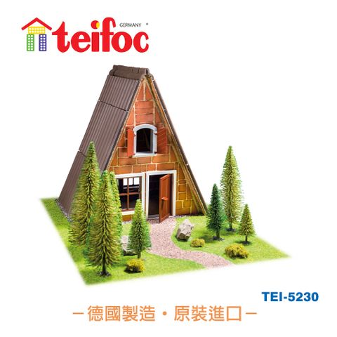 teifoc 【德國】DIY益智磚塊建築玩具 經典石砌婚禮教堂TEI5230