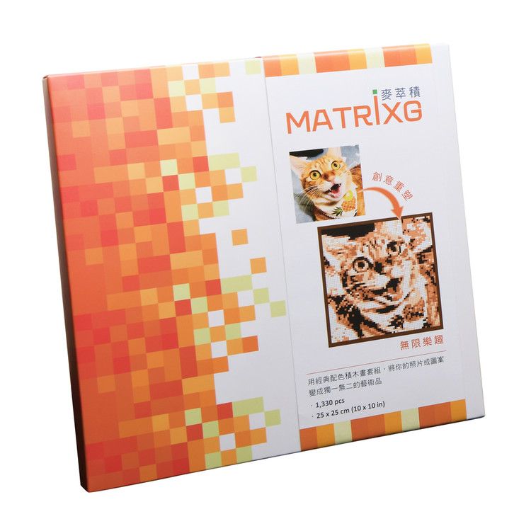  《 BrickNet積木畫 》 【無須客製  禮物  馬賽克磚】 MATRIXG 麥萃積 經典積木大頭貼