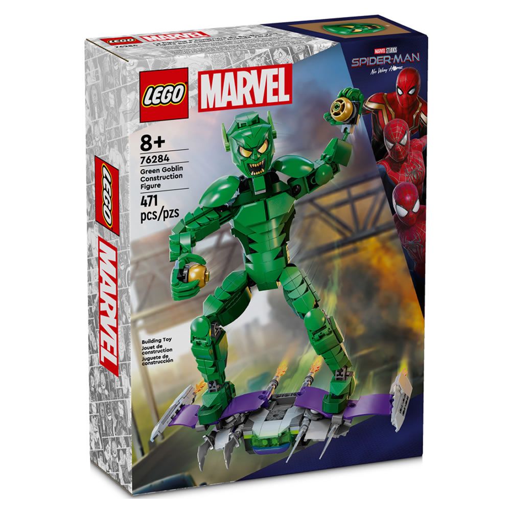 LEGO 樂高 積木《LT 76284》202404 超級英雄系列-Green Goblin Construction Figure