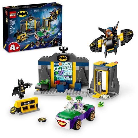 樂高積木LEGO《LT 76272》202406 超級英雄系列-蝙蝠俠、蝙蝠女和小丑大戰蝙蝠洞