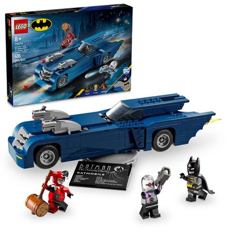 LEGO 樂高 積木《LT 76274》202406 超級英雄系列-Batman with the Batmobile vs. Harley Q