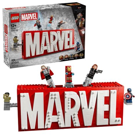 LEGO 樂高 76313 漫威人偶標誌盒