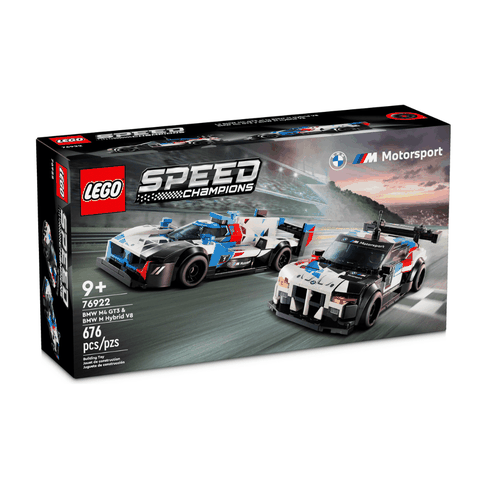 LEGO 76922 BMW M4 GT3 &amp; BMW M Hybrid V8 Race Cars