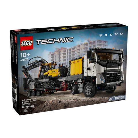 LEGO 樂高 42175 Volvo FMX Truck & EC230 Electric Excavat