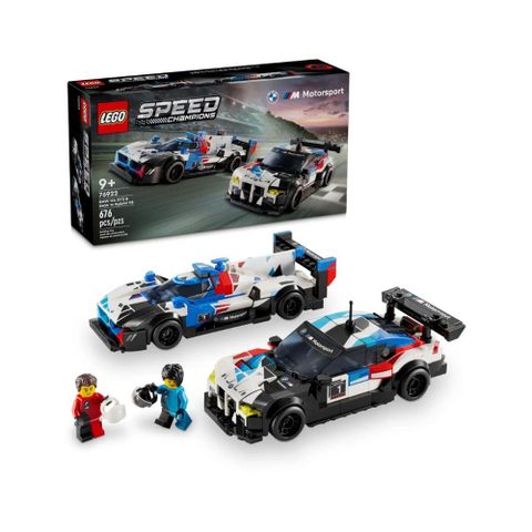 LEGO 樂高 76922 BMW M4 GT3 & BMW M Hybrid V8 Race Cars