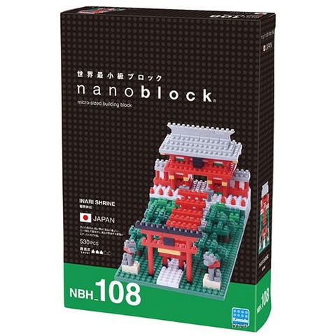 ’《 Nano Block 迷你積木 》NBC-108 稻荷神社
