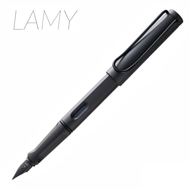LAMY  safari 狩獵者系列 霧黑色鋼筆17