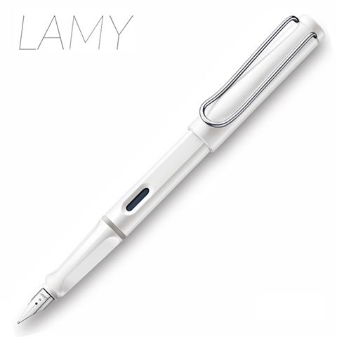 LAMY safari 狩獵者系列 白色鋼筆19