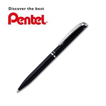 Pentel 飛龍 日本Energel系列極速耐水鋼珠筆-1支(黑桿/BLP2005A)