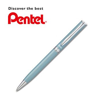 Pentel 飛龍 日本   Sterling烤漆系列金屬鋼珠筆(藍桿/K611/2入組)