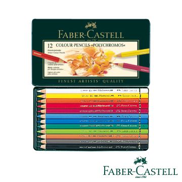 Faber-Castell 藝術家級油性色鉛筆12色- PChome 24h購物