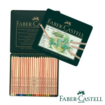 Faber-Castell 輝柏 藝術家級 粉彩色鉛筆24色