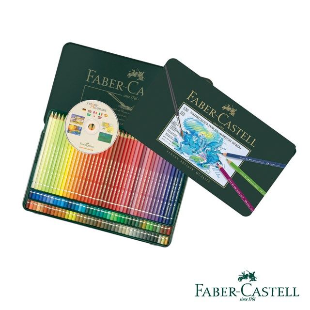 Faber-Castell 藝術家級水性色鉛筆120色- PChome 24h購物