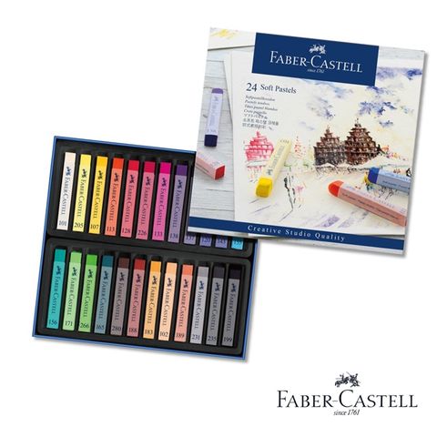 Faber-Castell 輝柏 創意工坊 油性粉彩條36色