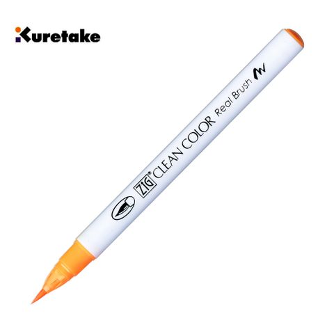 Kuretake 日本吳竹 002 RB-6000AT 吳竹彩繪毛筆 Orange