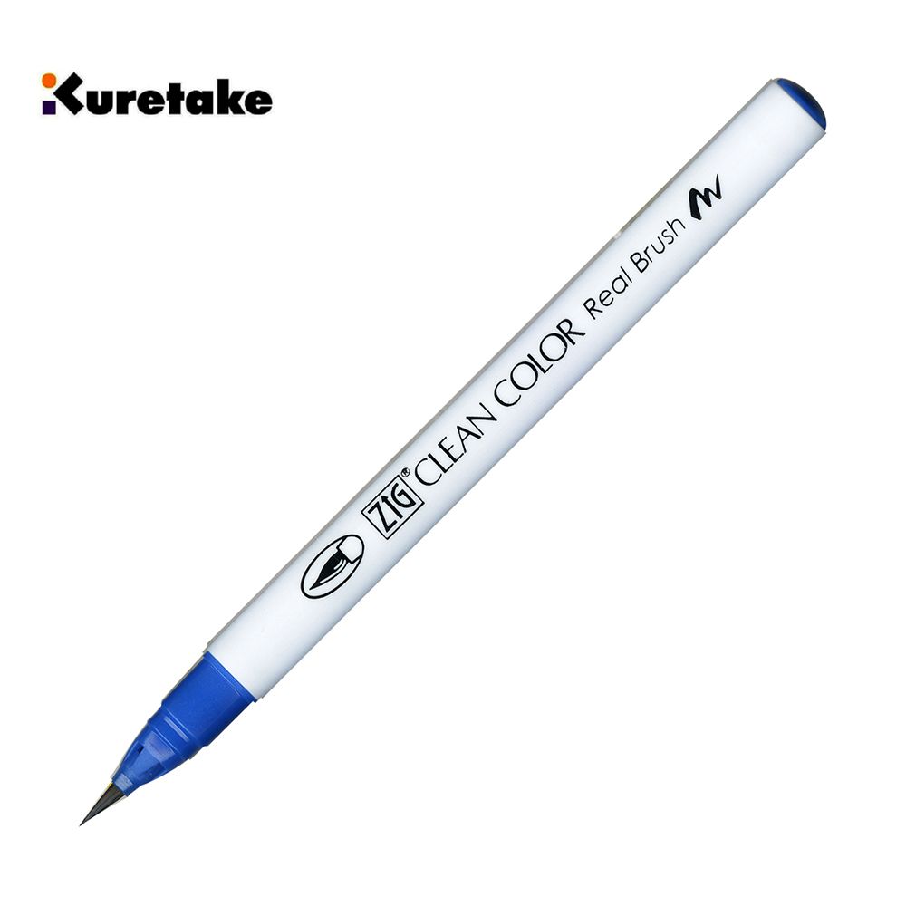 Kuretake 日本吳竹 034 RB-6000AT 吳竹彩繪毛筆 Dull Blue