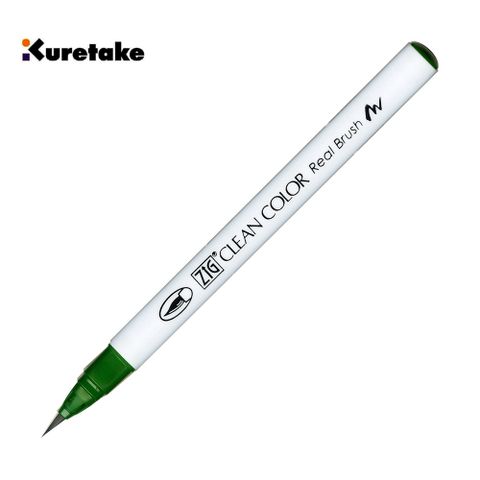 【Kuretake 日本吳竹】040 RB-6000AT 吳竹彩繪毛筆  Green
