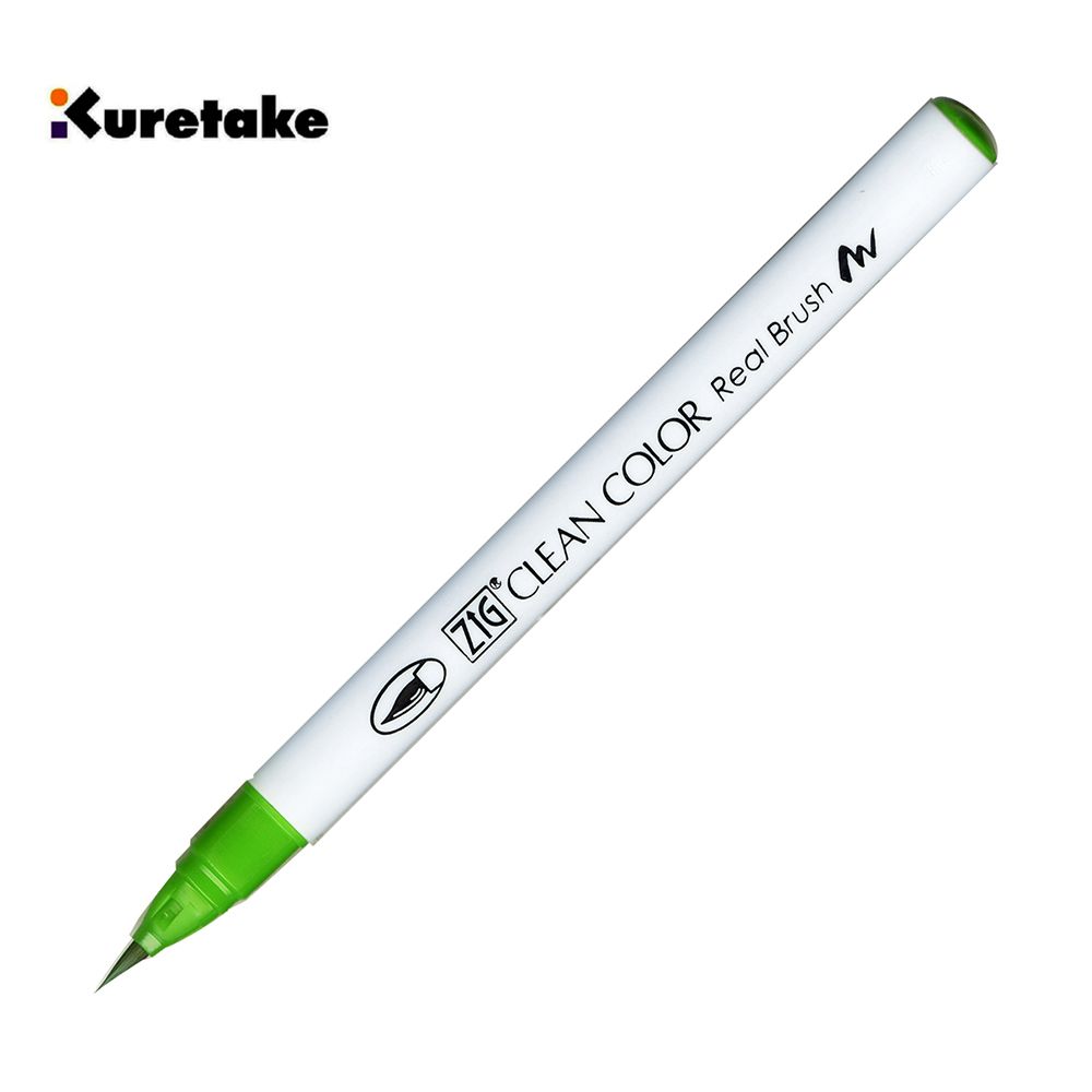 Kuretake 日本吳竹 047 RB-6000AT 吳竹彩繪毛筆 Mav Green