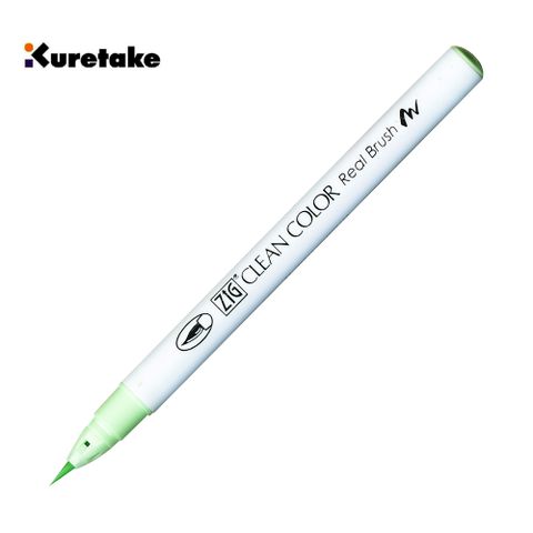 Kuretake 日本吳竹 049 RB-6000AT 吳竹彩繪毛筆 Green Shadow