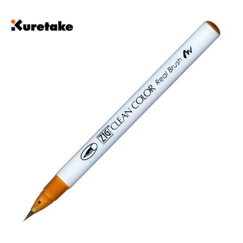 【Kuretake 日本吳竹】061 RB-6000AT 吳竹彩繪毛筆 Light Brown