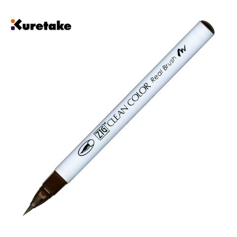 【Kuretake 日本吳竹】062 RB-6000AT 吳竹彩繪毛筆 Dark Brown