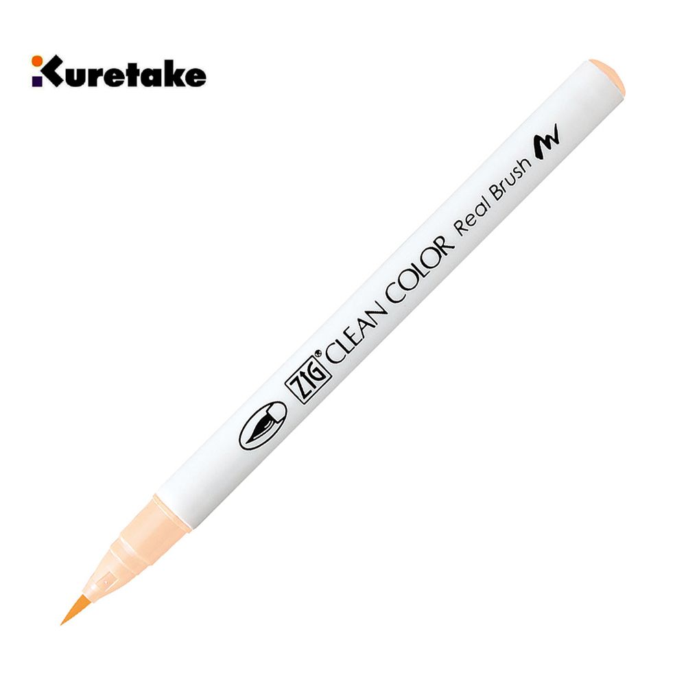 Kuretake 日本吳竹 076 RB-6000AT 吳竹彩繪毛筆 Medium Beige