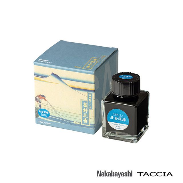 Nakabayashi 仲林 TACCIA 日本浮世繪 葛氏北齋 深縹墨水 40ML