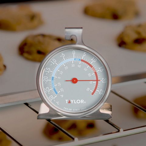 米其林二星主廚認可推薦《KitchenCraft》Taylor指針冰箱溫度計 | 冰箱專用 冷藏冷凍 指針溫度計