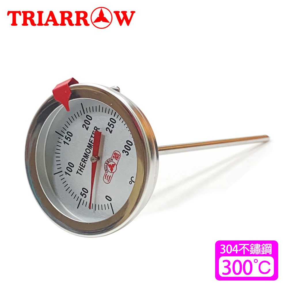 TRIARROW 三箭牌 掛勾式油炸溫度計300(WG-T6)