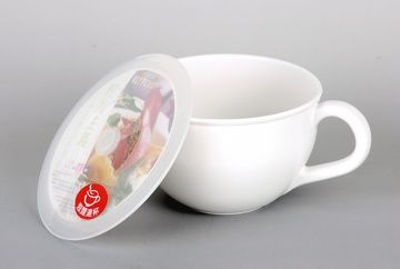 KEYTOSS 詰朵斯 / 輕食主義-環保微波點心泡.麵.湯.杯. (1入) (14*9cm)