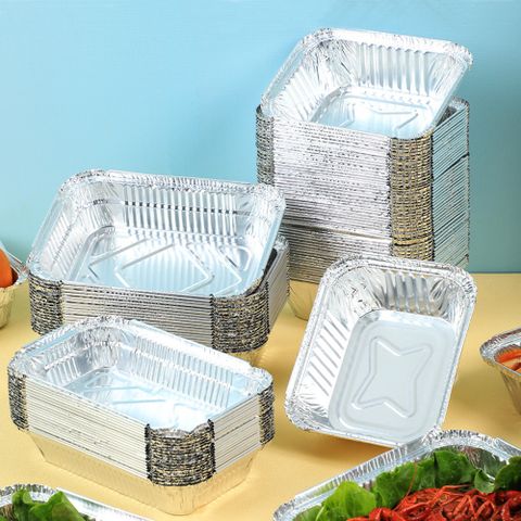 圓形鋁箔料理盒/氣炸鍋烘焙鋁箔盤(小)-3入	