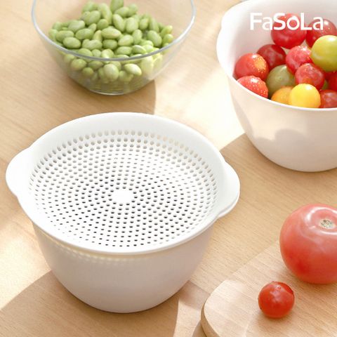 FaSoLa 多用途食品用帶蓋瀝水籃