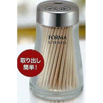 日本ASVEL FORMA精緻牙籤罐放入及取出牙籤簡單容易