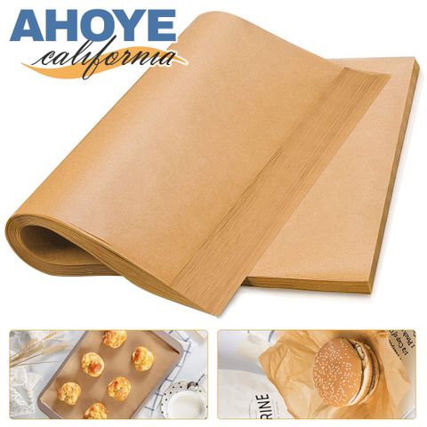 【Ahoye】無漂白料理紙 (30*20cm-100張) 烘焙紙 吸油紙