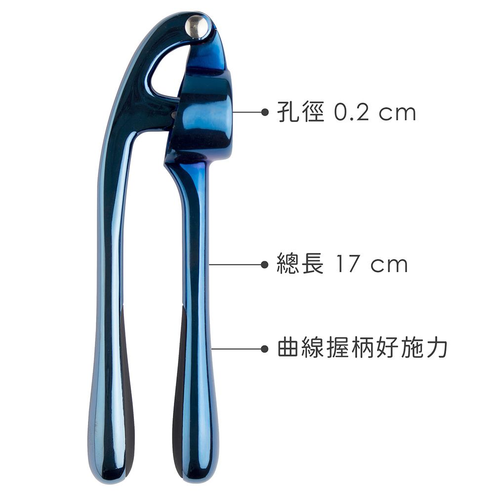 Taylors Eye Witness 《TaylorsEye》蒜泥壓蒜器(亮藍) | 碎蒜器 蒜蓉機