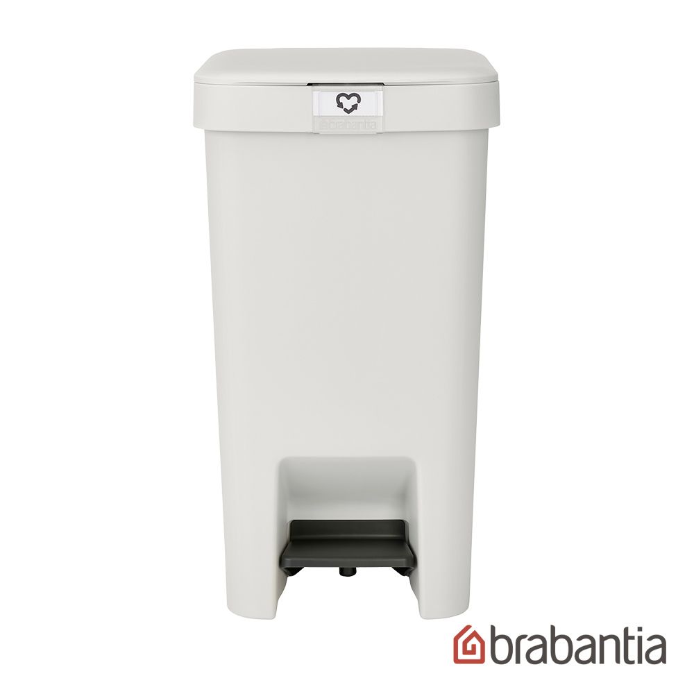 Brabantia PEDAL BIN STEPUP腳踏式環保回收垃圾桶16L-淺灰色