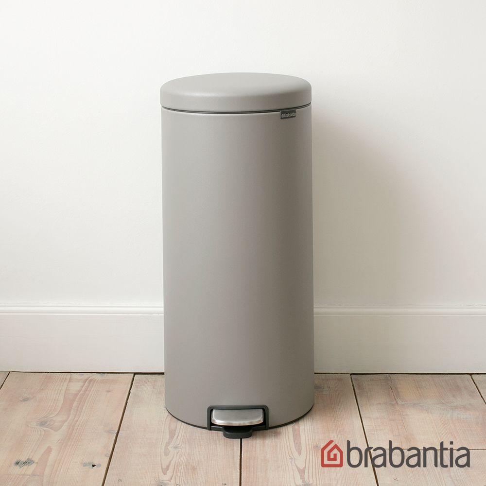 Brabantia NEWICON環保垃圾桶30L-礫石灰