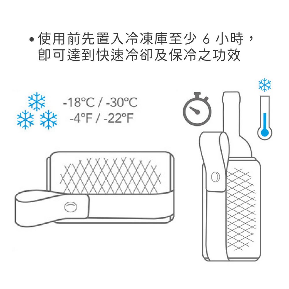 VACU VIN 酒瓶保冷冰桶提袋(黑1L) | 冰酒桶 冰鎮桶 保冰桶