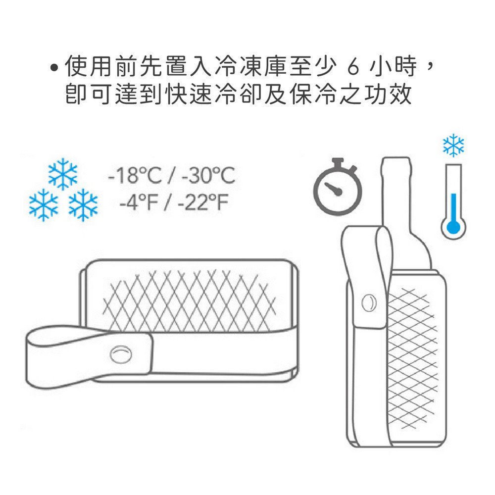VACU VIN 酒瓶保冷冰桶提袋(黑1L) | 冰酒桶 冰鎮桶 保冰桶