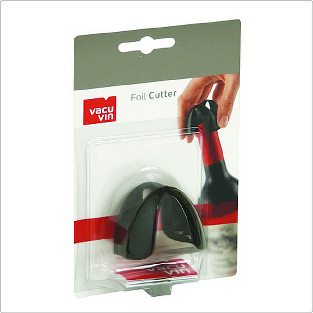 VACU VIN 荷蘭 Cutter 蹄形鋁箔紙刀(黑) / 割錫紙刀 割錫器 割箔器 割箔刀