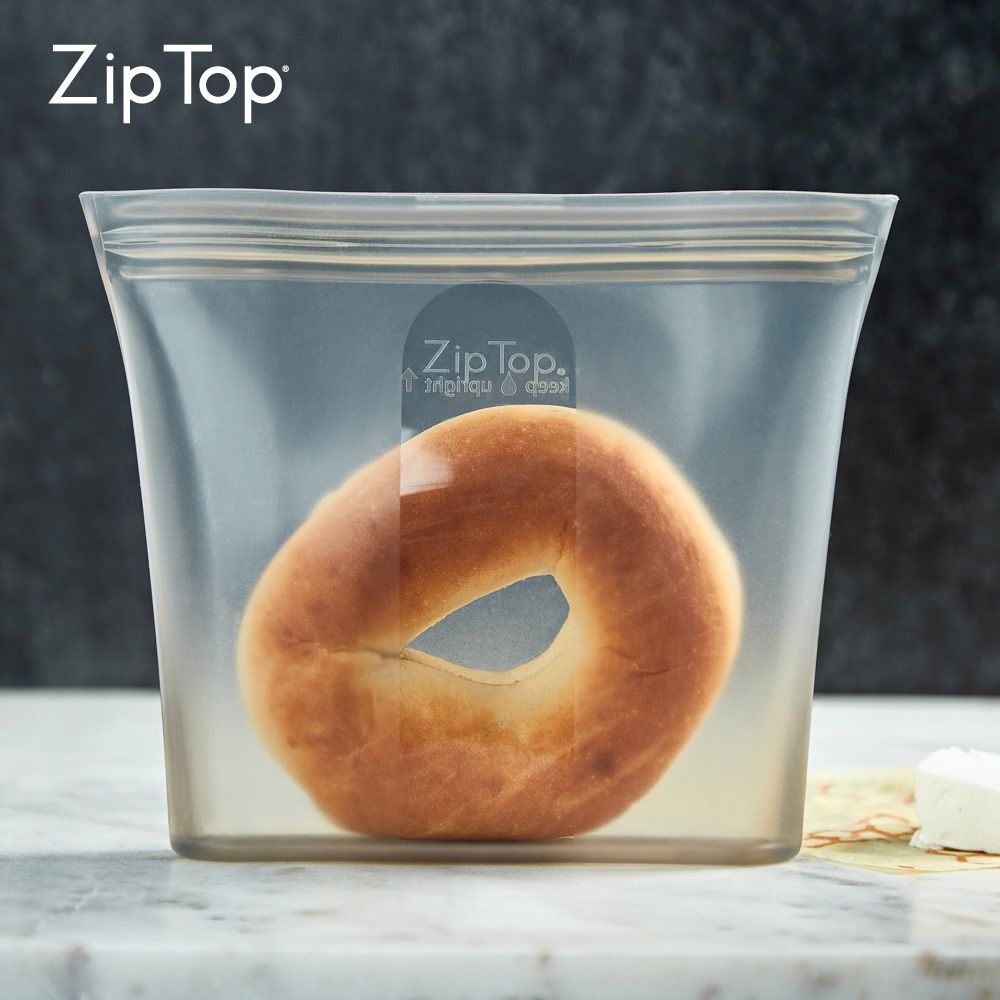 ZipTop 美國白金矽膠袋-袋型三件組-岩石灰