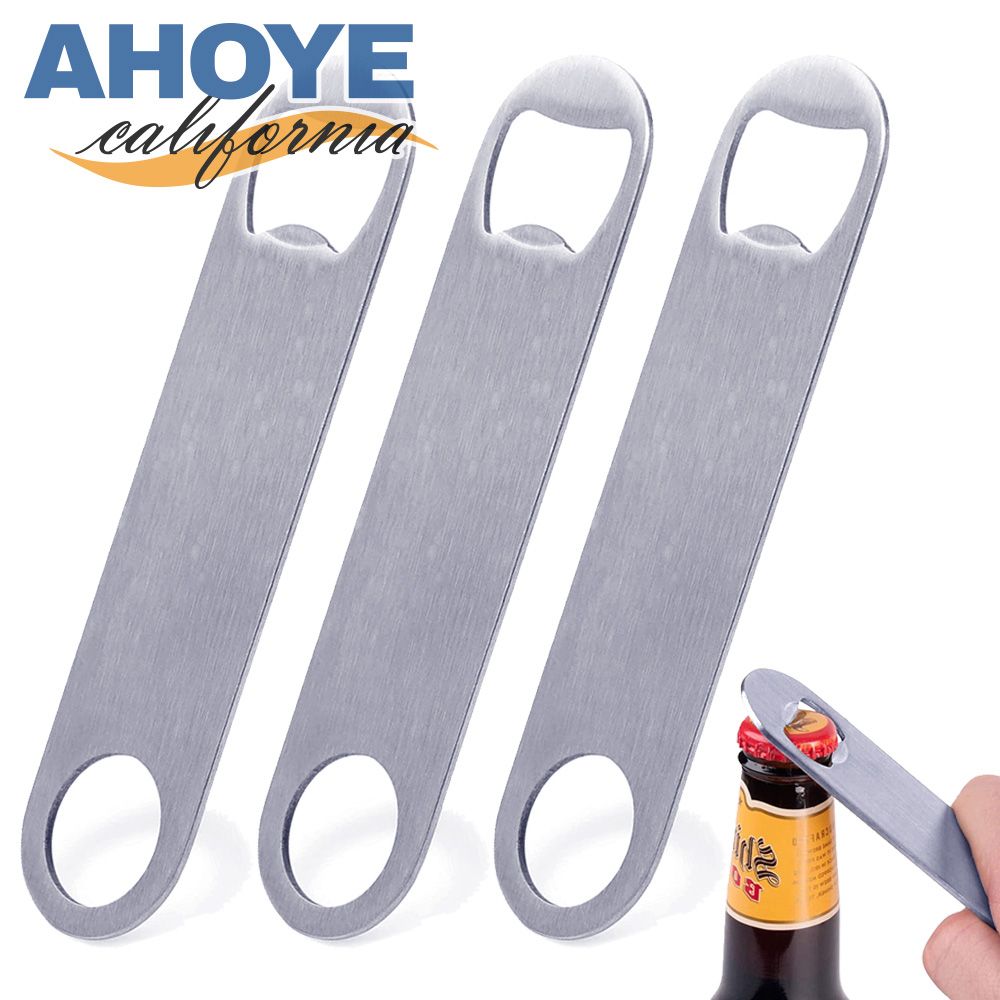  【Ahoye】酒吧專用啤酒開瓶器 (三支入) 開酒器 啟瓶器 開酒器 開罐器