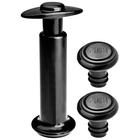IBILI 抽真空器+瓶塞2入(黑)