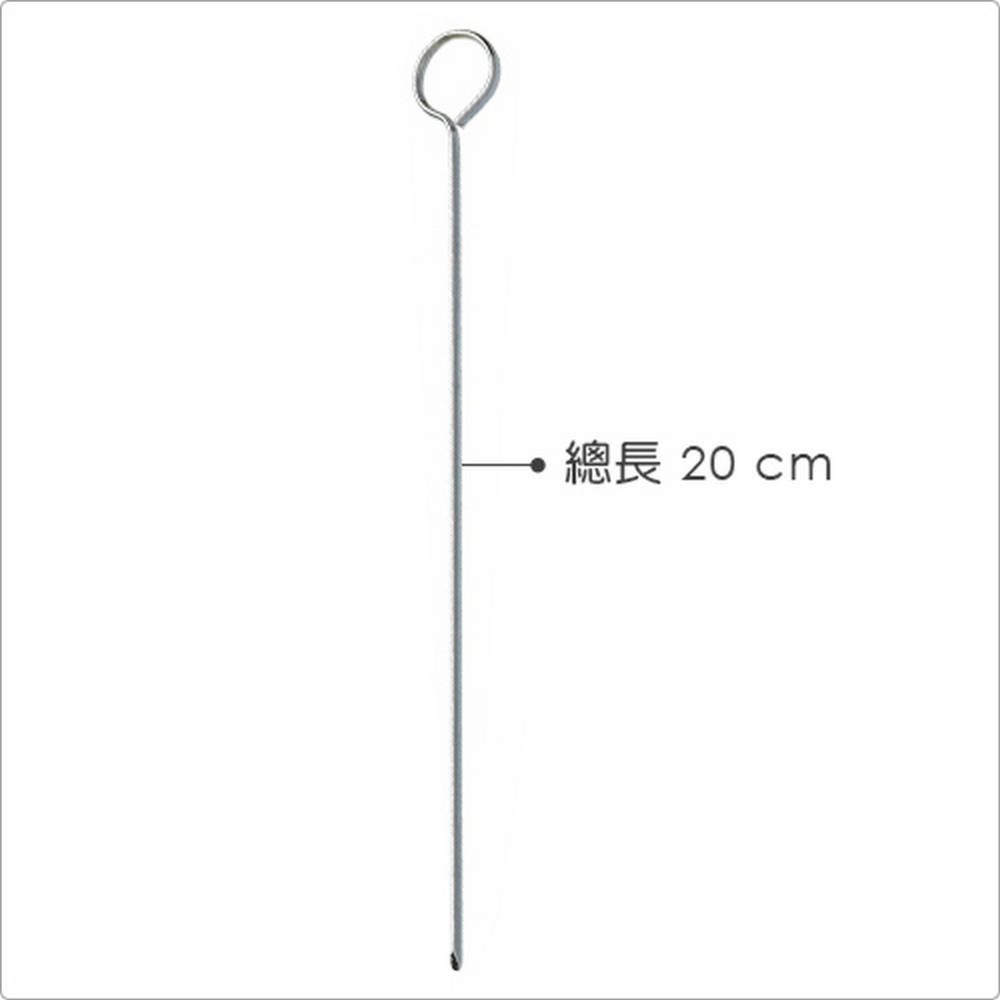 KitchenCraft 金屬烤肉串叉6入(20cm) | 燒烤串叉 烤肉用具 中秋節 露營烤肉 BBQ